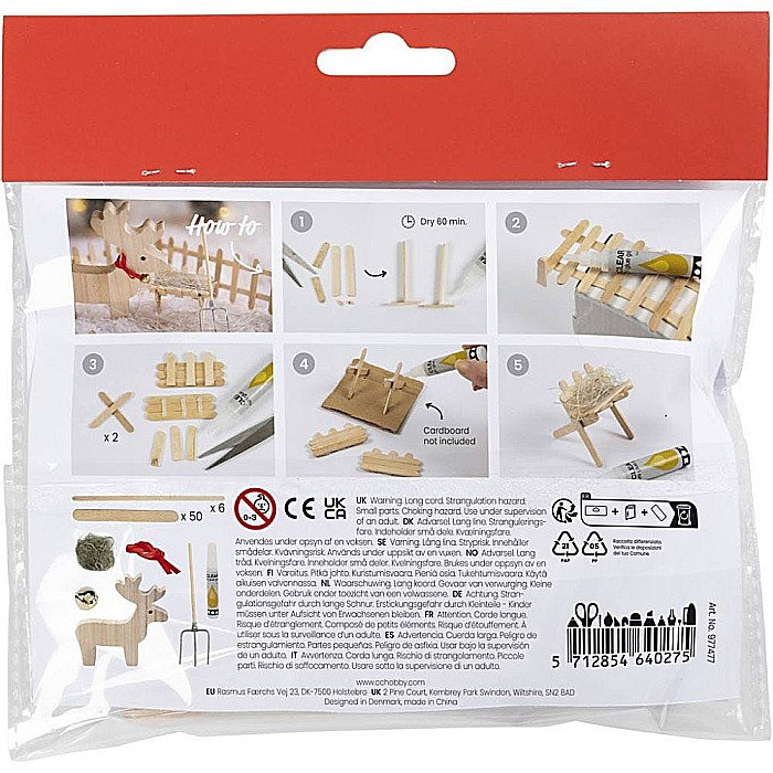 CC MINI KIT CREATIV ELF DOOR DECOR DE CRACIUN - REN 977477 [2]