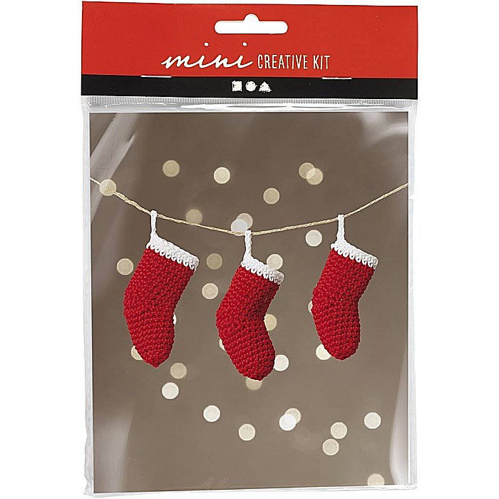CC MINI KIT CREATIV CRACIUN DECORATIUNI SUSPENDATE CROSETATE SOSETA MOSULUI 977485 [2]