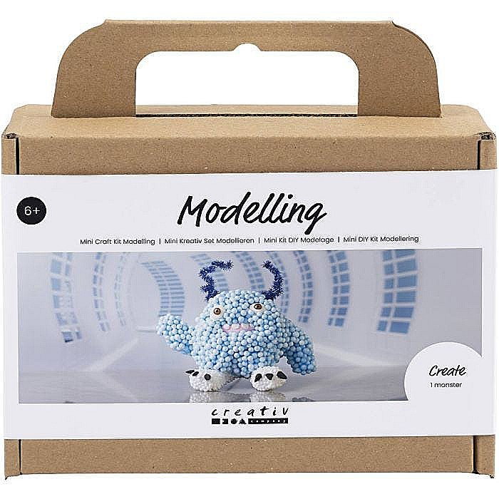 CC MINI KIT CREATIV MODELARE MONSTRU BOBBY DIN SILK SI FOAM 977652 [1]