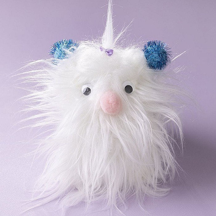 CC MINI KIT CREATIV DE CUSUT MONSTRU DIN POMPOM SI PLUSH 977678 [4]