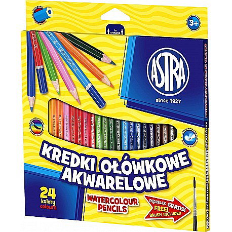 AS CREIOANE COLORATE 24/SET AQUARELL ASTRA 312110005 [1]