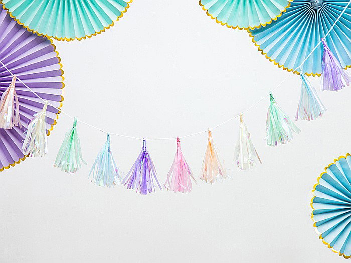 PD GHIRLANDA CU CIUCURI, Tassel garland, mix 1.2m TGA1-000 [3]