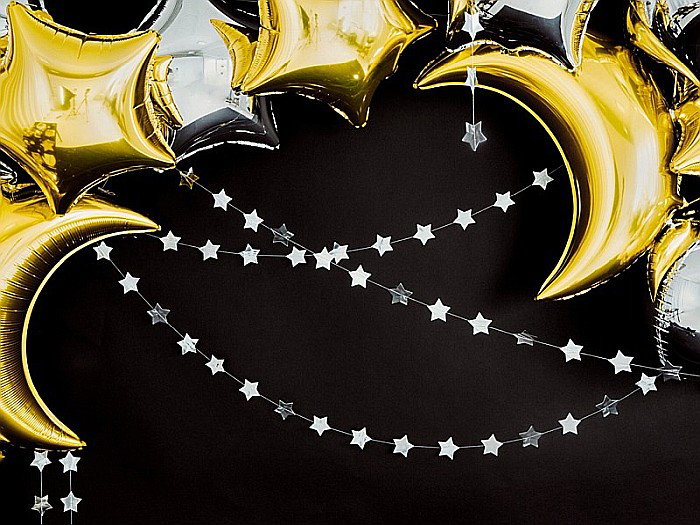 PD BALON FOLIE ALUMINIU Moon, 60cm, gold FB16M-019 [5]