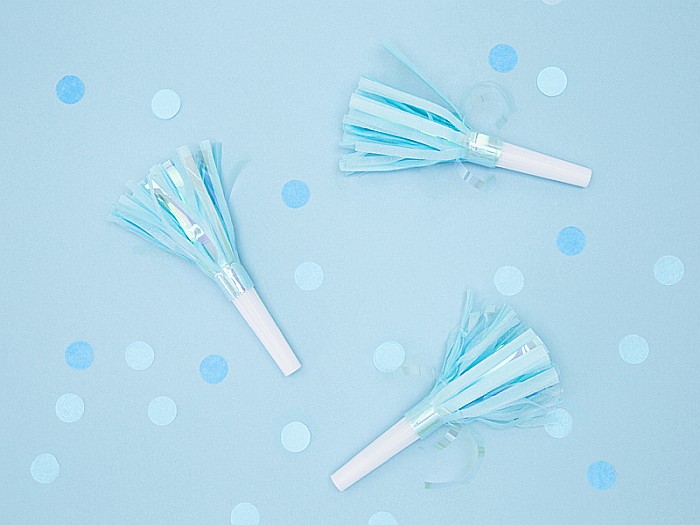 PD FLUIERE, Party horns, sky-blue HOR1-011 [2]