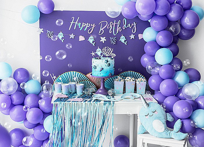 PD BANNER Happy Birthday, iridescent, 16.5x62cm GRL75-017 [6]
