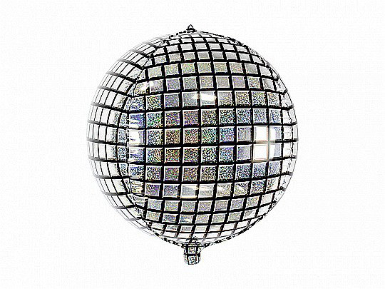 PD BALON FOLIE ALUMINIU Disco Ball, holographic foil, 40cm FB36 [1]