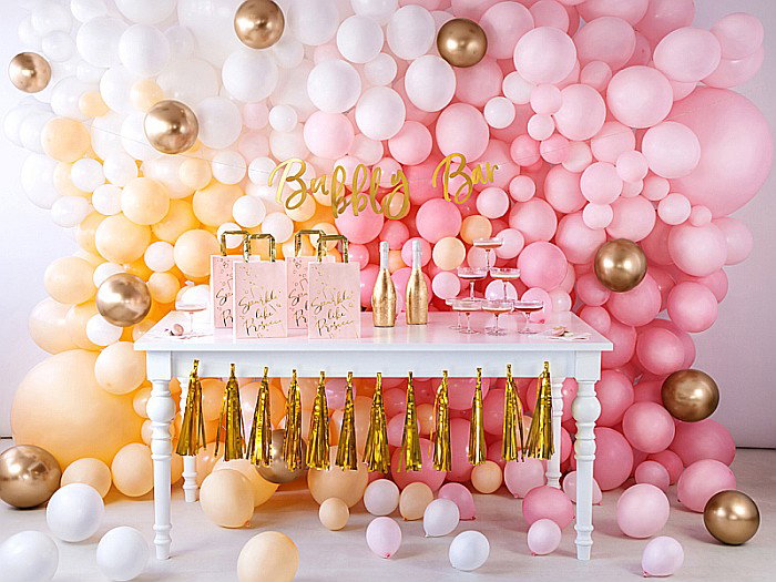 PD BALOANE Glossy Balloons 30cm, gold 50/SET CHB1-019-50 [3]