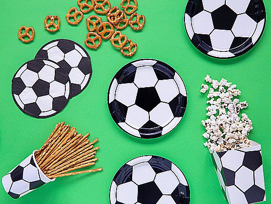 PD FARFURII CARTON Football, mix, 18cm 6/SET TPP72 [2]