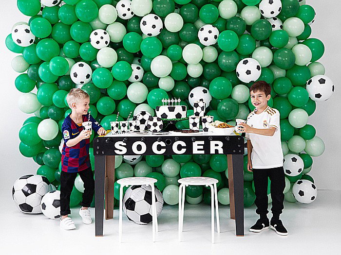 PD FARFURII CARTON Football, mix, 18cm 6/SET TPP72 [3]