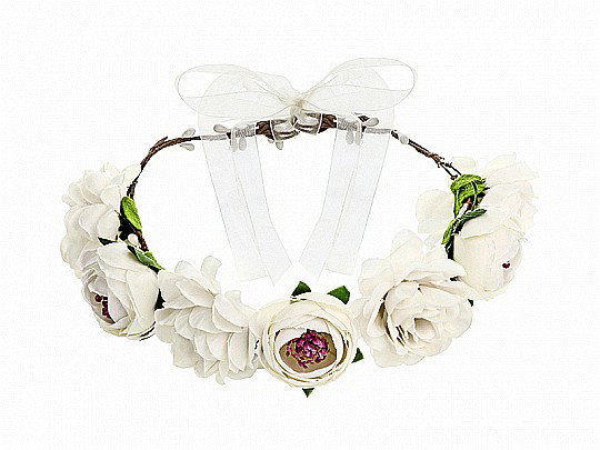 PD CORONITA FLORI ALBE, 17cm WIAN1-008 [1]