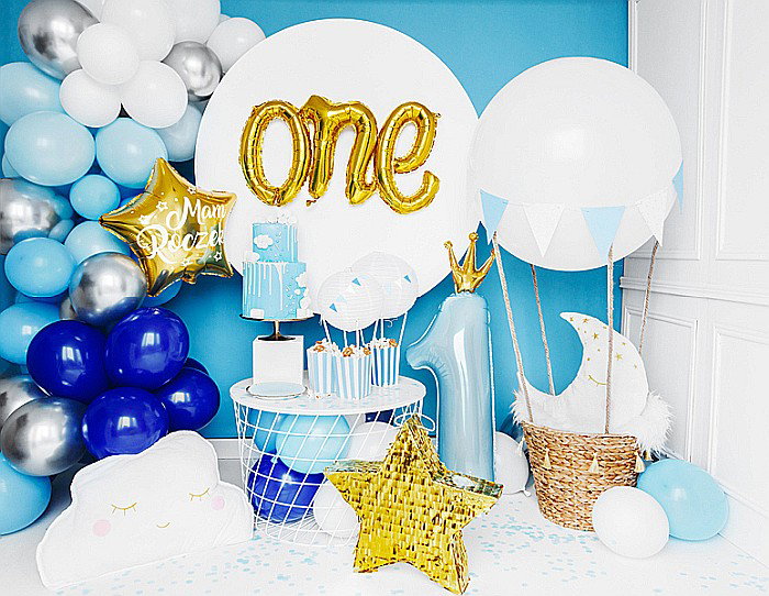 PD BALON FOLIE ALUMINIU One, gold, 66x37cm FB75M-019 [3]