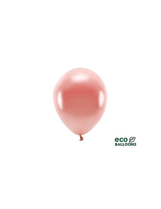 PD BALOANE Eco Balloons, 26cm, metallic, rose gold 100/set ECO26M-019R [1]