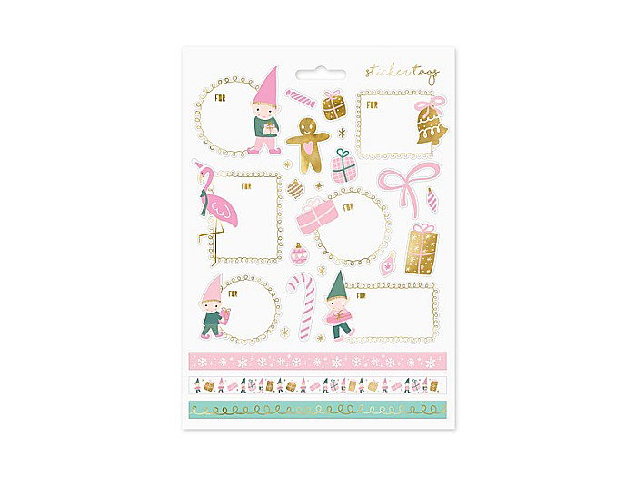 PD STICKER DECOR Christmas, Gmomes, mix  NP2 [1]