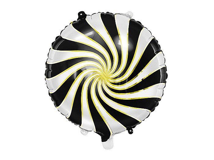PD BALON FOLIE ALUMINIU Candy, 35cm, black FB20M-010 [1]