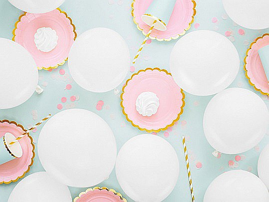 PD BALOANE Eco Balloons 26cm, pastel white 10/SET ECO26P-008-10 [2]