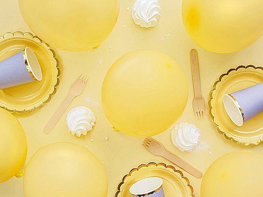 PD BALOANE Eco Balloons 26cm, pastel yellow 10/SET ECO26P-084-10 [2]
