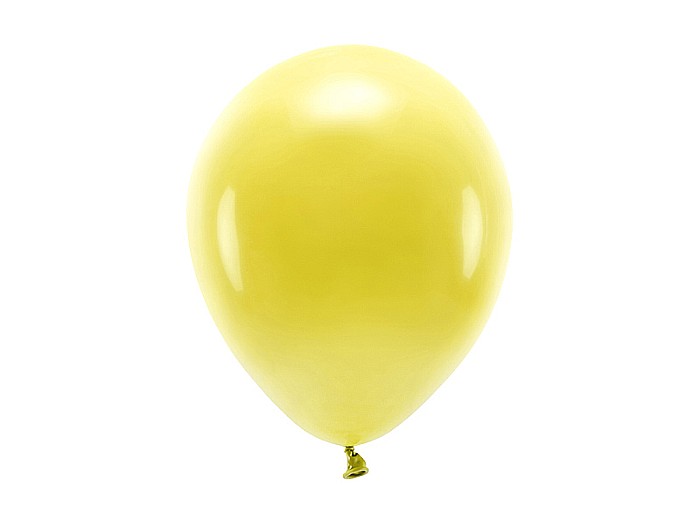 PD BALOANE Eco Balloons 26cm, pastel dark yellow 10/SET ECO26P-084C-10 [1]