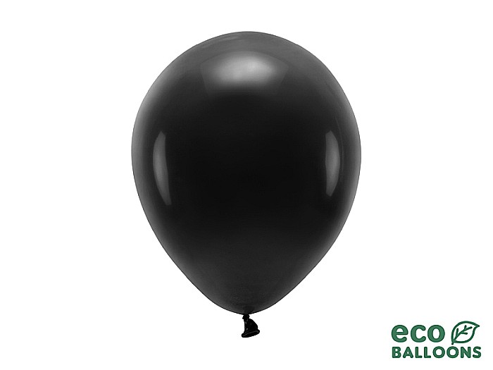 PD BALOANE Eco Balloons 26cm, pastel black 10/SET ECO26P-010-10 [1]
