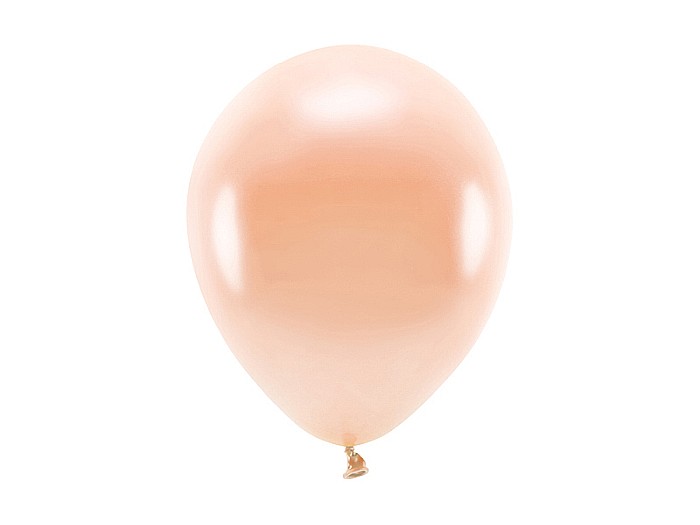 PD BALOANE Eco Balloons 26cm, metallic peach 10/SET ECO26M-075-10 [1]