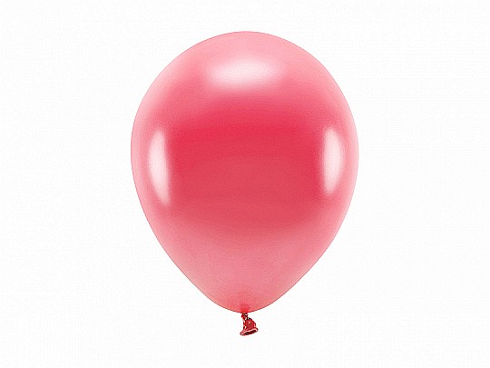 PD BALOANE Eco Balloons 26cm, metallic light red 10/SET ECO26M-007J-10 [1]