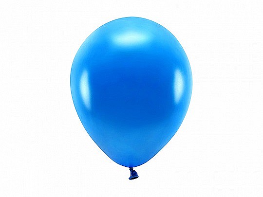 PD BALOANE Eco Balloons 26cm, metallic navy blue 10/SET ECO26M-074-10 [1]