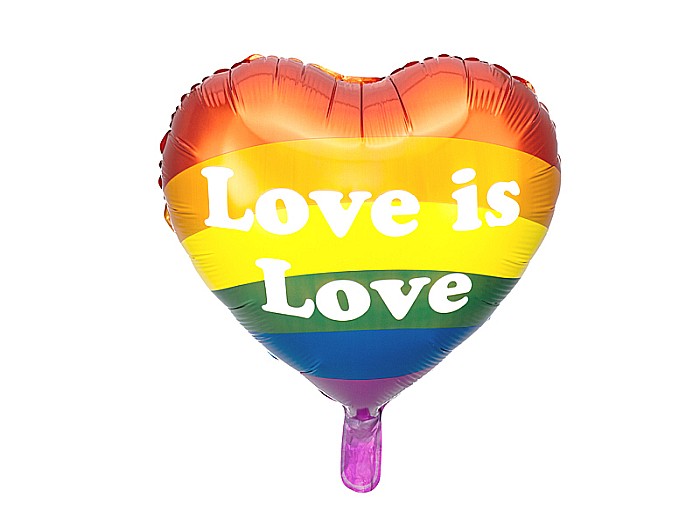 PD BALON FOLIE ALUMINIU Love is Love, 35cm, mix FB99 [1]