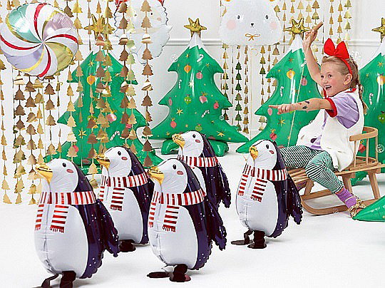 PD GHIRLANDA Christmas trees, gold, 100 x 245cm GNT3-019 [5]