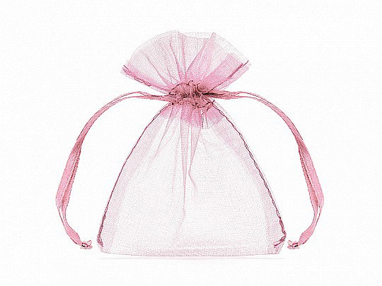 PD SAC ORGANZA, Organza pouches pink, 10cm 10/SET WRG5-081-10 [1]