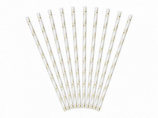 PD PAIE DIN HARTIE PENTRU BAUTURI metallic gold daisies, 19.5cm 10/set SPP14M-019 [2]