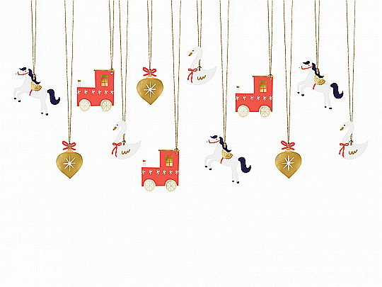 PD ETICHETE CADOU, Christmas, Choo Choo mix, 12/SET ZDZ19 [1]