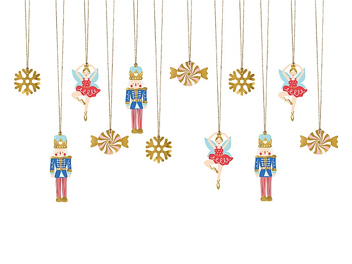 PD ETICHETE CADOU, Christmas, Nutcracker mix, 12/SET ZDZ21 [1]