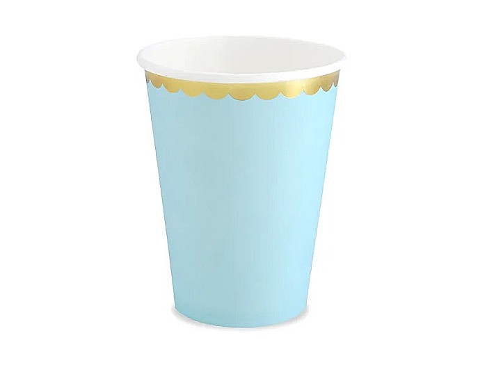 PD PAHARE CARTON , light blue, 220ml 6/SET KPP16-001J-EU3 [1]