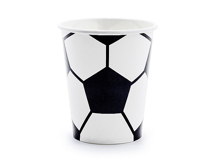 PD PAHARE CARTON Football, mix, 260ml 6/SET KPP72-EU3 [1]