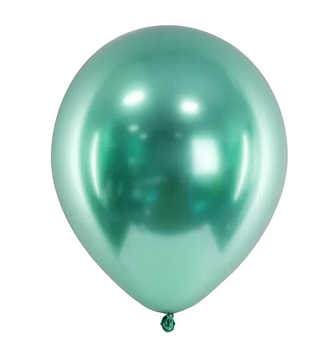 PD BALOANE Glossy Balloons 30cm, bottle green 10/SET CHB1-012B-10 [1]