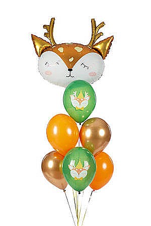 PD BALOANE Balloons 30cm, Deer, mix, 6/SET SB14P-317-000-6 [2]