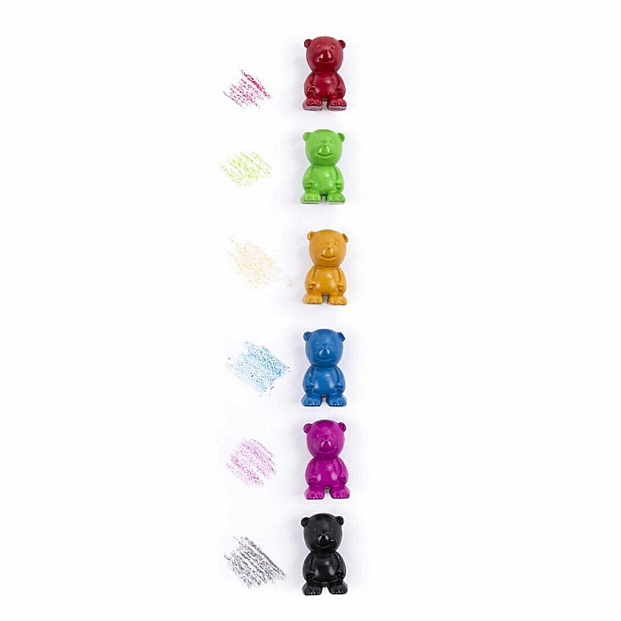 DE CREIOANE COLORATE CERATE FORMA URSULETI 6/SET KIDEA KMNR6KKA [3]