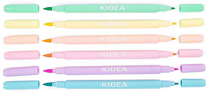 DE CARIOCA TIP PENSULA 2 CAPETE CULORI PASTEL 6/SET KIDEA FDPBB6KA [2]