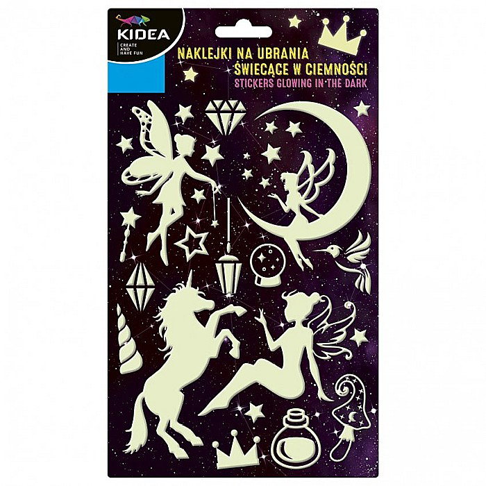 DE STICKERE TEXTILE FOSFORESCENTE KIDEA MAGIC WORLD NUSMSKA [1]