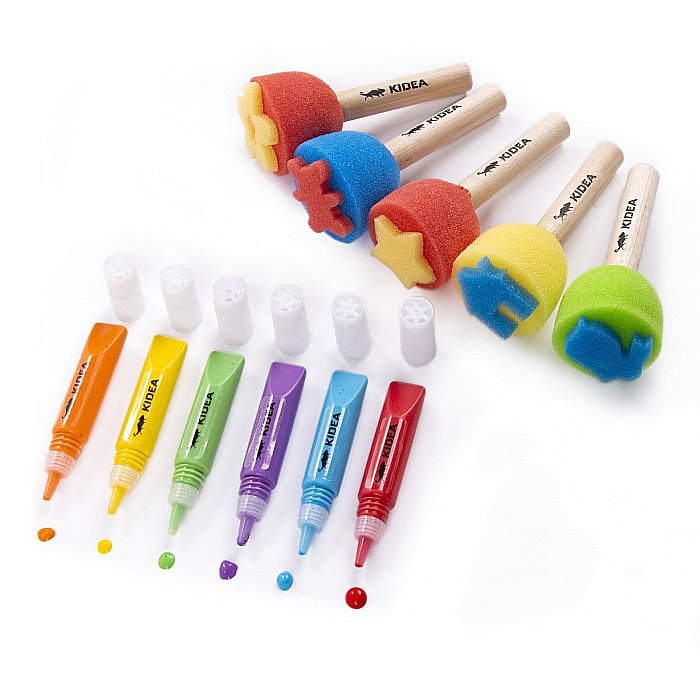 DE KIT CREATIV CARIOCI SI STAMPILUTE 11 PIESE KIDEA ZFS11KA [2]