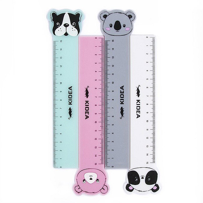 DE RIGLA 15CM CULORI PASTEL 4 MODELE KIDEA LF15CMKA [7]