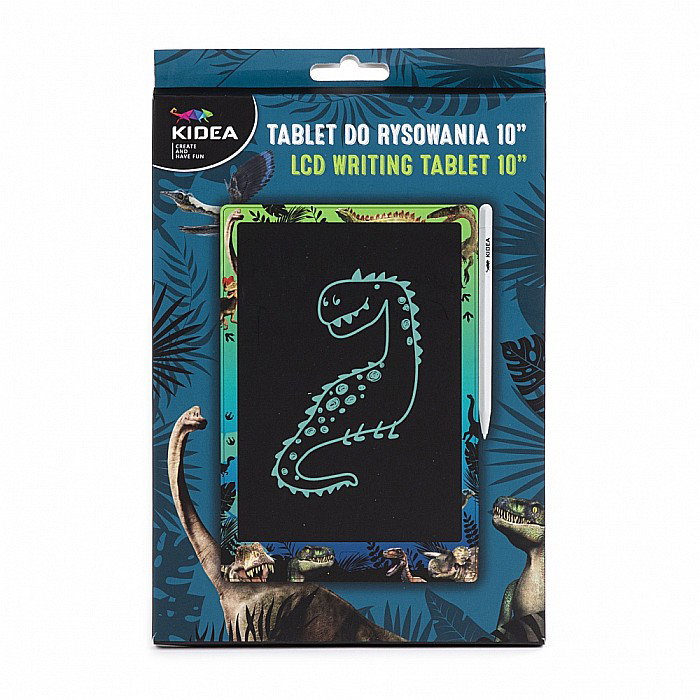 DE TABLETA LCD 10 inch PENTRU SCRIS SI DESENAT 26.5*17.5CM DINOZAUR KIDEA TR10A2KA [1]