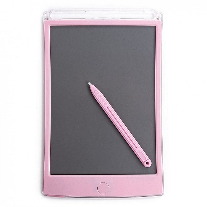 DE TABLETA LCD 8.5 inch PENTRU SCRIS SI DESENAT 21.5*13.5CM ROZ KIDEA PTLCDAKA [4]