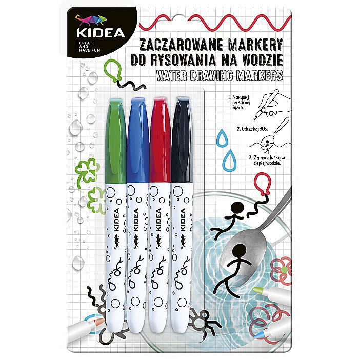 DE MARKERE MAGICE PENTRU DESEN IN APA KIDEA 4/SET ZMRWKA [1]