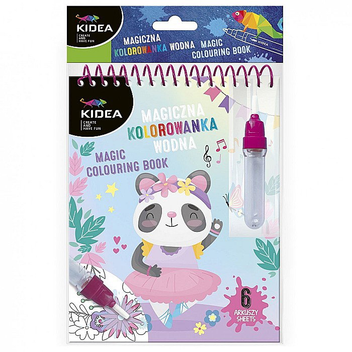 DE CARTE DE COLORAT CU MARKER MAGIC PENTRU DESEN IN APA BALET KIDEA MWKWGKA [1]