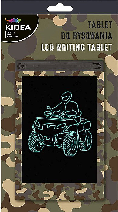 DE TABLETA LCD PENTRU SCRIS SI DESENAT 23*10CM CAMUFLAJ KIDEA TRGKA [1]