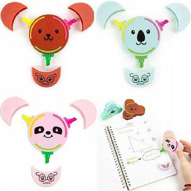 DE MINI TEXTMARKER MIX ANIMALUTE KIDEA ZF3W1KAD [1]