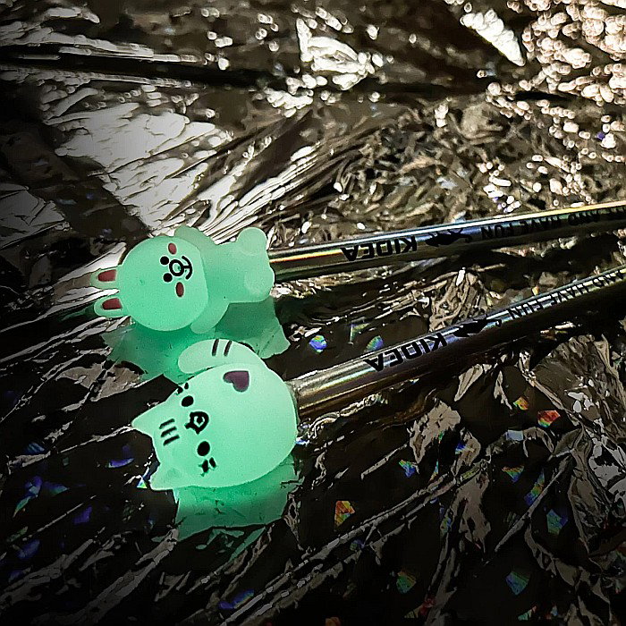 DE CREION HB 2/SET ANIMALUTE GLOW IN THE DARK KIDEA OFS2KA [7]