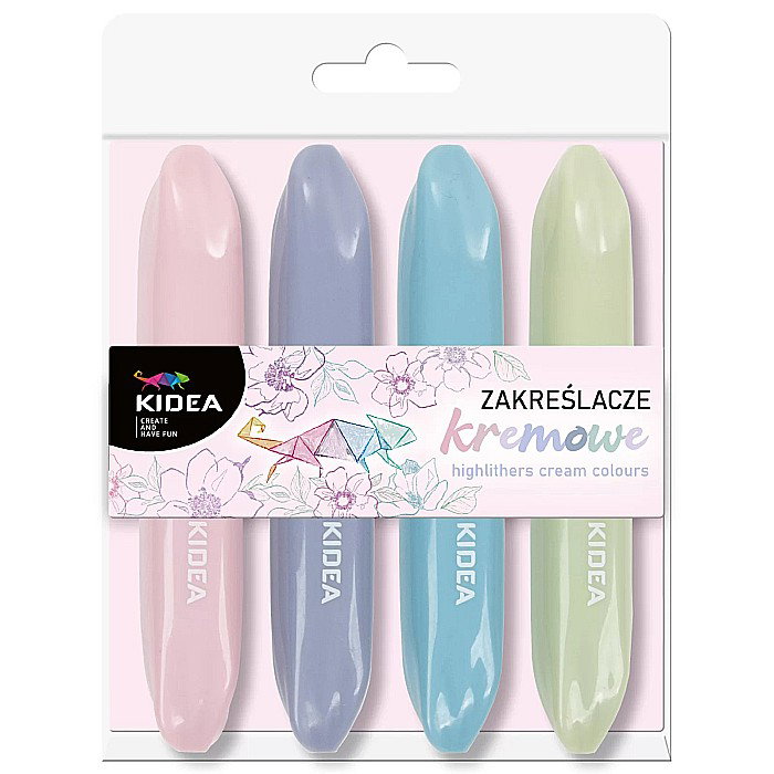 DE TEXTMARKER FUTURE CREAM COLOURS 4/SET KIDEA ZKFKA [1]