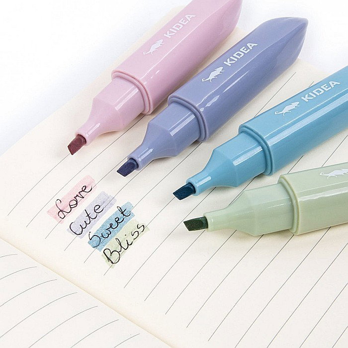 DE TEXTMARKER FUTURE CREAM COLOURS 4/SET KIDEA ZKFKA [4]