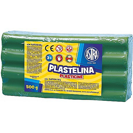 AS PLASTILINA ASTRA 500GR VERDE 303117009 [1]